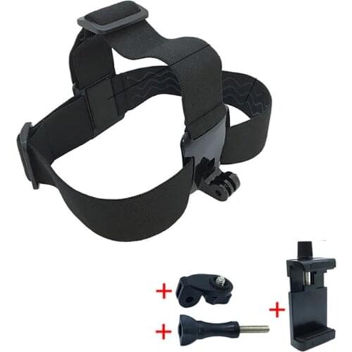 Phone Head Mount Strap for All Smartphones Action Cameras Universal Adapter Connect The Clip Chest Strap Outdoor
