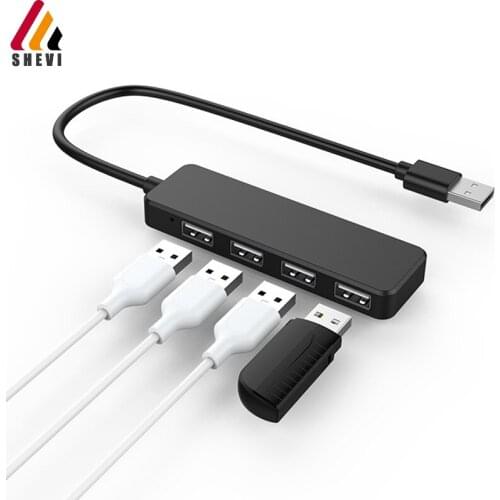 USB Hub 4 Port USB Splitter Hub Adapter Mini USB 2.0 Hi-Speed Adapter For Macbook Pro PC Computer Accessories USB Dock USB C Hub