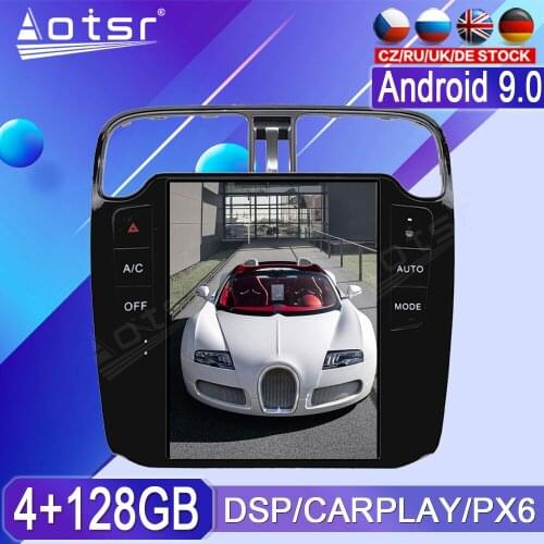 For Volkswagen VW Polo 2011-2018 PX6 Android Tesla Vertical GPS Navi Car Multimedia Radio Tape Recorder Player Stereo Head Unit