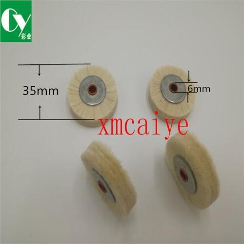 Komori Man roland wit hoge kwaliteit zacht haar iron core borstel borstel wiel voor drukmachine