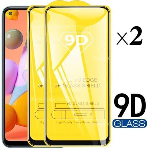 2PCS 9D M11 Screen Protector Protective Glass For Samsung Galaxy M11 SM-M115F/DSN Tremp Safety Glass For Galaxym11 Armored Film