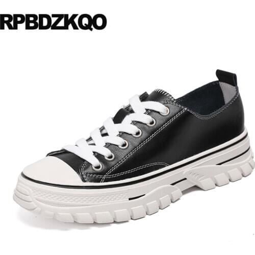 2019 round toe trainers black high top women lace up sneakers white casual designer shoes china chinese ladies rubber sole flats