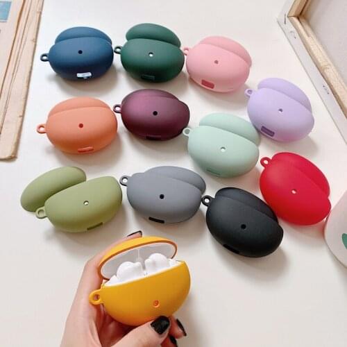 For Huawei Freebuds 4i hard shell Wireless Bluetooth Protection Headset Box suitable for Freebuds earphone accessories carabiner