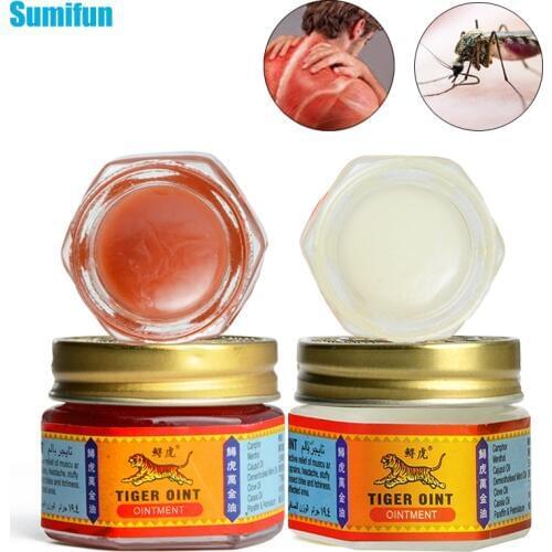1Piece 100% Original Red/White Tiger Balm Ointment Muscle Back Neck Pain Relief Arthritis Skin Care Refresh Cream