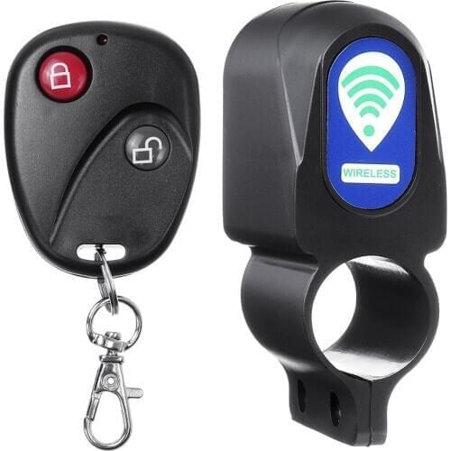 10M Wireless Alarm Lock Bicycle Motorcycle Security System Remote Control Anti-Thef