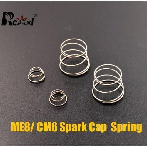 2PCS/pack Rcexl In 1/4-32 ME8 / ME-8 /CM-6 / CM6 Spark Plug Cap Inside Spring Ignition RC engine Parts