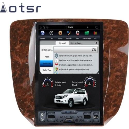 For CHEVROLET GMC Yukon 2007 - 2011 Android 64GB Car Multimedia Radio Player GPS Navigation Auto Headunit Stereo DSP Carplay