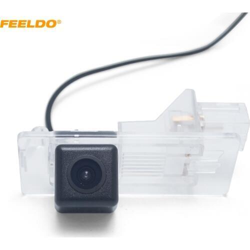 FEELDO Waterproof Car CCD Rear View Camera For Renault Dacia Duster(17+)/Megane IV (16+) Backup Parking Camera Reversing Camera
