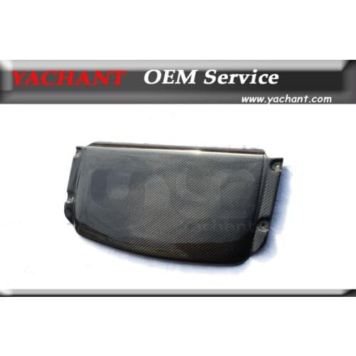Car-Styling Auto Accessories Full Carbon Fiber Front Diffuser Fit For 2005-2009 F430 Front Bumper Spliter Diffuser Replacement