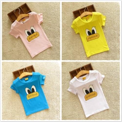 BBD 2021 Toddler Boys T-Shirt Children Summer 3-7 Years Short Sleeve Cartoon Sports Tops Kids Clothes