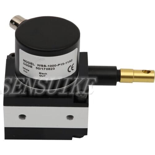 For 0-1000mm 5kohm Potentiometer position measuring Pull rope displacement sensor