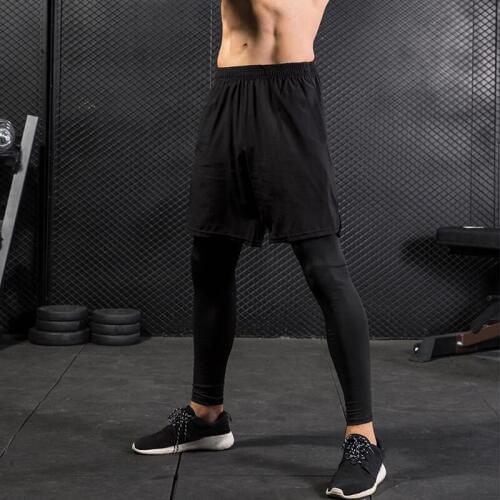Elasticity Legging Jogging Gym Trousers Men Sports Running Pants Pockets Athletic Football Pant Training Sport Pants