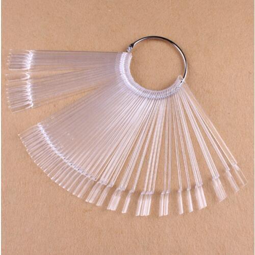 MAOHANG 9bag/lot(50pcs/bag) Nail Art Practice Design Training Polish Color Display Card Nail Color Chart nail tools