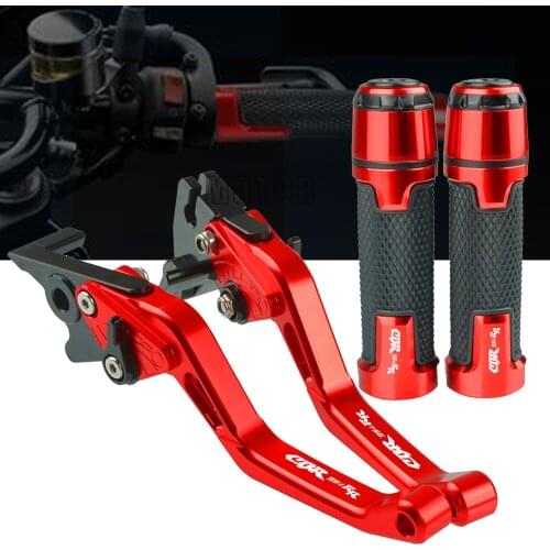 Motorcycle Accessories Extendable Brake Clutch Levers Handlebar Hand Grips Ends For Honda CBR954RR CBR 954RR CBR954 RR 2002 2003