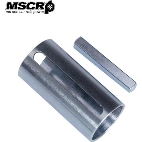 MSCRP 1" to 1-1/8 inch 1/4" Key Gas Engine Pulley Crank Shaft Sleeve Adapter Predator MSCRP-YX02435