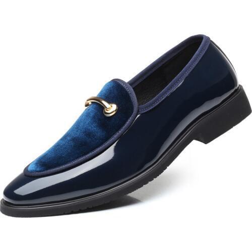 Men dress shoes big size 38-48 office designer elegant wedding luxury social male formal shoes zapatos de vestir hombre A3-14