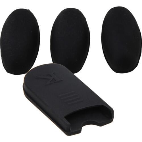 3 Pieces Saxophone Palm Key Risers with Thumb Pad for Alto Tenor Soprano Sax Parts