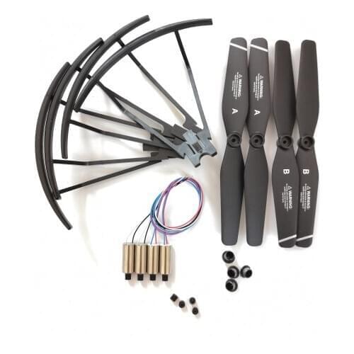 S167 S166 S167-GPS RC drone rc Quadcopter spare parts propeller blades motor cw ccw engines gear guard