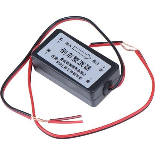 Rear View Backup Connector Car Camera Filter Anti Interference Accessories Reversing Image Relay Rectifier Parking