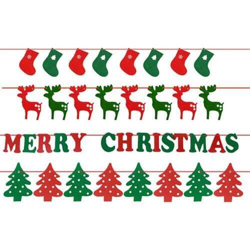 1 set Christmas gifts decorations/Christmas tree/deer/socks/flag/Christmas letters/puzzle toys