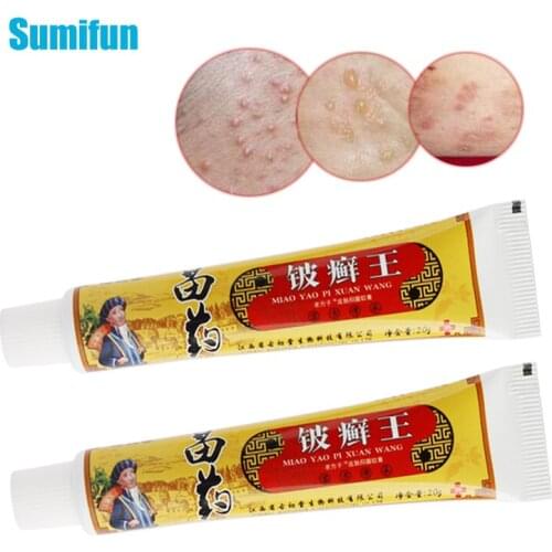 1Pcs Chinese Antibacterial Ointment Psoriasis Antipruritic Eczema Dermatitis Treatment Cream Anti-Itching Herbal Medical Plaster