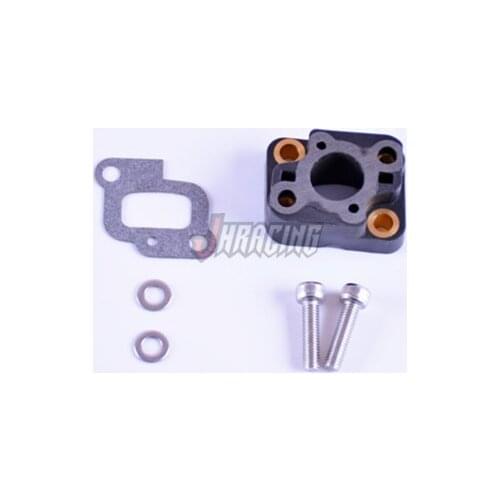 2-stroke gasoline engine intake Carburetor base for 26cc 29cc 30.5cc engine fits LOSI KM ROVAN RC vehicle