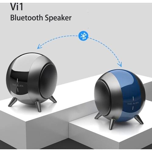 2021New Vi-1 Modern Bluetooth Speaker 500mAh Portable Speaker Computer Mobile Phone Accessories Subwoofer