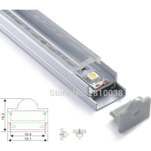 300 X 2M Sets/Lot 45 degree beam corner aluminum profile for led light and dome shape aluminium led housing extrusions for wall