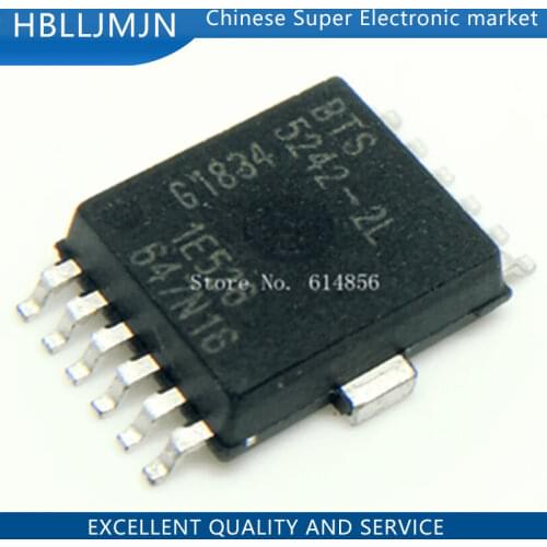 5PCS BTS5242-2L HSOP12 BTS5242 HSOP 5242-2L SMD