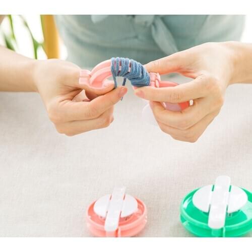8pcs 3.8cm 4.8cm 6.8cm 8.8cm Knitting Loom for Ball Top Weave Craft Bag DIY