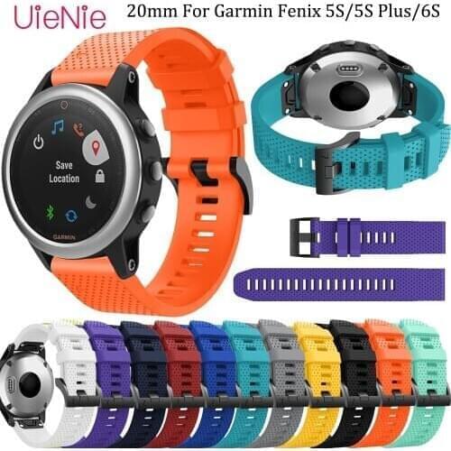 20mm Quick release strap For Garmin Fenix 5S classic bracelet For Garmin Fenix 6S smart watch band For Garmin Fenix 5S Plus band