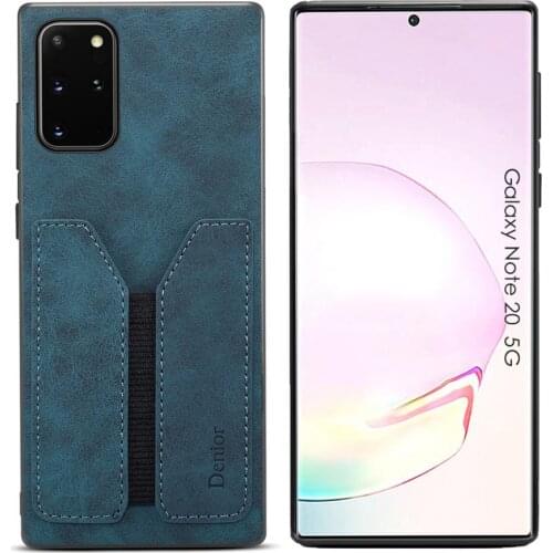 Retro PU Leather Case for Samsung Galaxy S20 S10 Note 20 10 Ultra Plus Card Slots Holder Anti Fall Mobile Phone Cover Shockproof