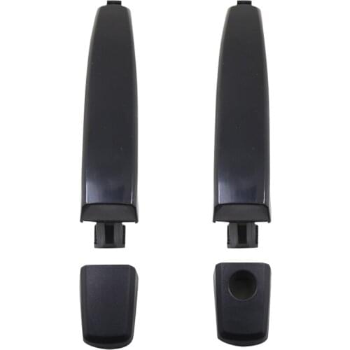 DHKA BLACK OUTSIDE EXTERIOR DOOR HANDLE For CHEVROVERT Captiva PPV 2011 2012 2013 2014 2015 2016 OEM: FR:92214650 FL:92214649