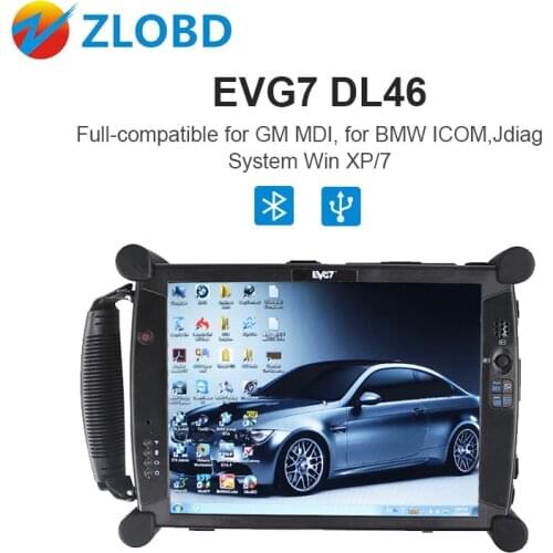 EVG7 loptop for icom EVG7 DL46/HDD500GB/DDR8GB 4GB 2GB Diagnostic Controller Tablet Suitable FOR ICOM Next/forGM MDI/Jdiag