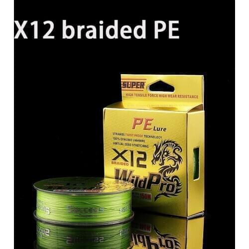 Fishing line X12 XBraided wires Japan original PE Line high stength Multifilament Ocean Boat fishing tackle 2020 winter 150M