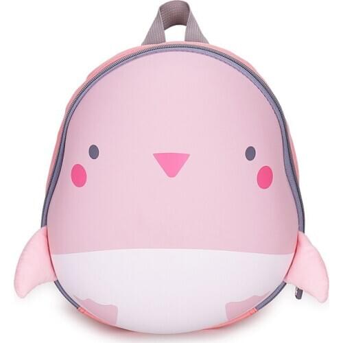 Multipurpose Anti-lost Backpack For Children Cute Cartoon Animal Pattern Kids School Bag With Detachable Rope Safety Harness