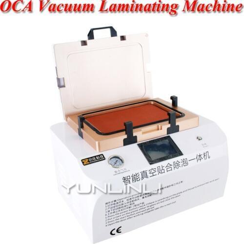OCA Vacuum Laminating Machine 800W Automatic Bubble Removing Machine Automatic Lock Cover LCD Touch Screen Repair Machine YT-04