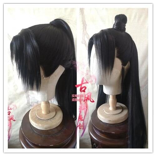 New Grandmaster of Demonic Cultivation The Untamed young Wuxian Cosplay Hair Wig Chen qinglin