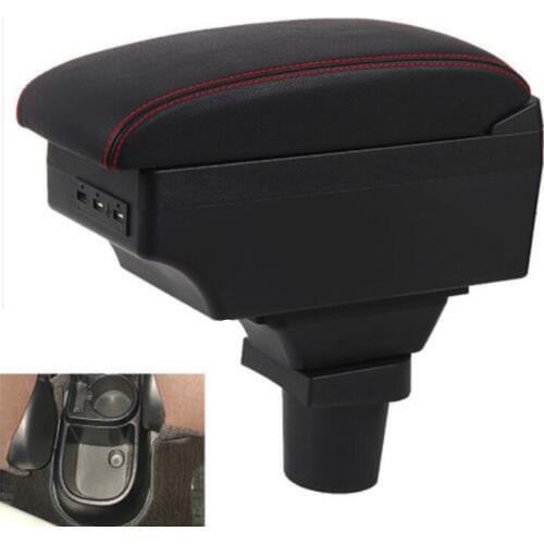 For Toyota yaris vitz Armrest box Centre Console Storage Box with USB interface decoration accesso