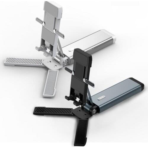 Adjustable Cell Phone Stand, Angle Height Adjustable Foldable, Phone Holder for Desk Compatible All Mobile Phone