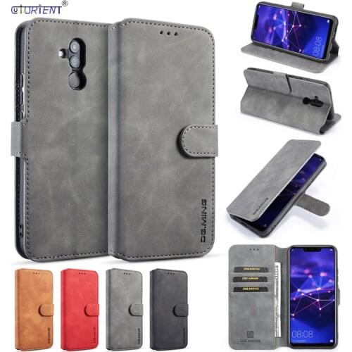 For Huawei Mate 20 Lite Luxury Flip Cover Mate20 Lite SNE-LX1 Wallet Leather Case SNE-LX2 SNE-LX3 SNE LX1 LX2 Stand Phone Bag