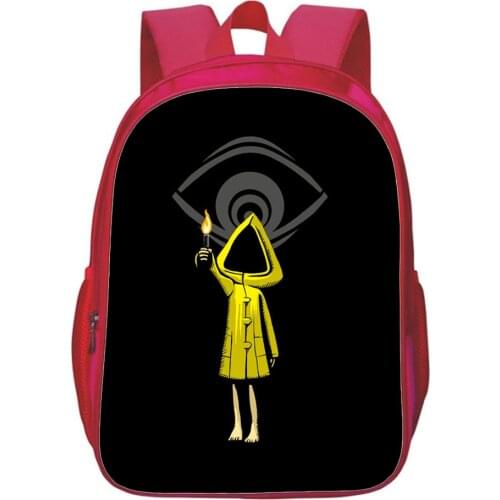 Game Little Nightmares Backpacks Adventure Game Printing Knapsack Girls School Bags Travel Bookbag Teens Cosplay Rucksack