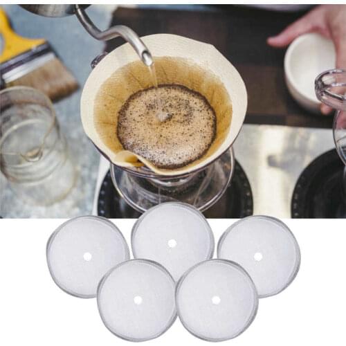 5Pcs Stainless Steel Filter Mesh Screen Replacement for 350ml French Press Coffee Maker
