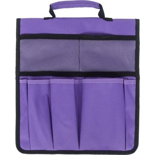 1pc Kneeler Tool Bag Green / Purple / Black Color Optional Tool Bags With Handle For Kneeling Chair 12*13 Inch Oxford Cloth