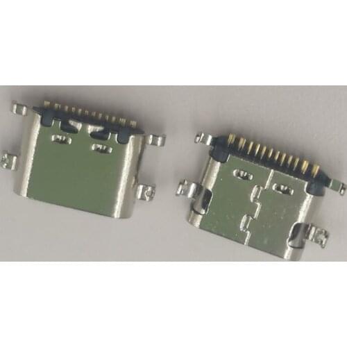 10Pcs USB Charger Charging Port Plug Dock Connector Jack For Lenovo S5 K520 Tablet TB-X605F X605L X605F X605M Type C Contact