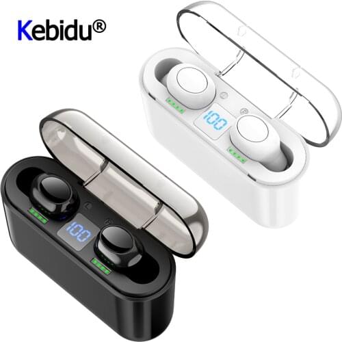 X11 TWS Wireless Earphone Bluetooth 5.0 Earphones Power Display Sport Stereo Cordless Earbuds Headset With Mic Charging Box