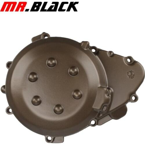 Motorcycle Parts Left Side Cover Aluminum Engine Stator Crankcase Cover Guard For Kawasaki Ninja ZX-9R ZX9R 1998-2003