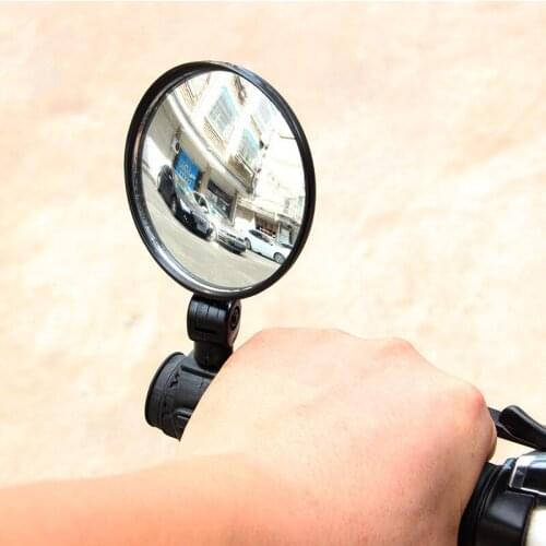 Bike Electric Scooter Rear View Mirror Bicycle Large View Convex Retroreflector Mirror Modification For Electromobile Parts