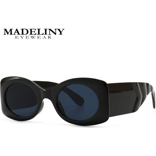 MADELINY New Fashion Brand Sunglasses Men Women Square UV400 Driving Eyewear Brand Designer Luxury Sun Glasses Vintage MA047