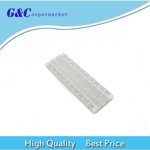 1pcs Breadboard 830 Point Solderless PCB Bread Board MB-102 MB102 Test Develop DIY diy electronics